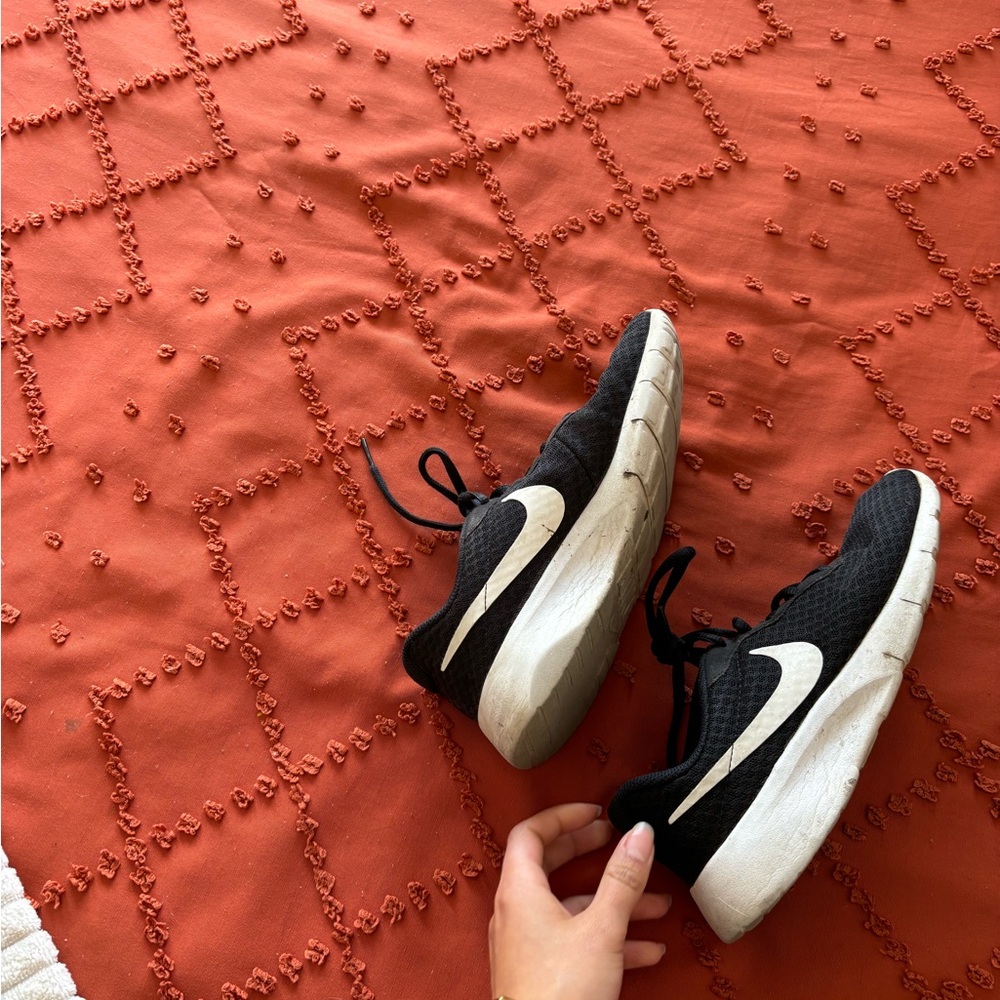 Nike Black and White Athletic Shoes